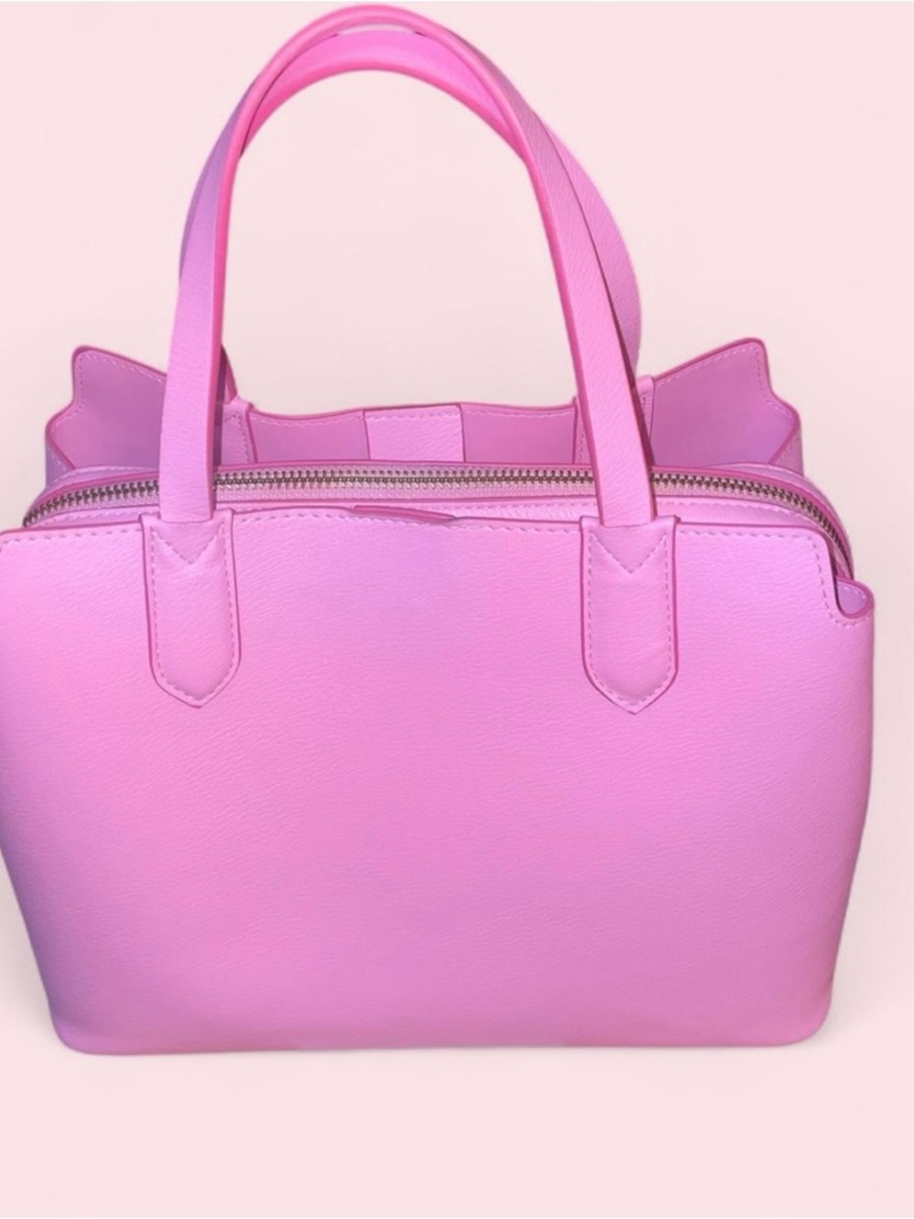 a new day Pink Structured Tote with Gold Hardware - Picture 7 of 8